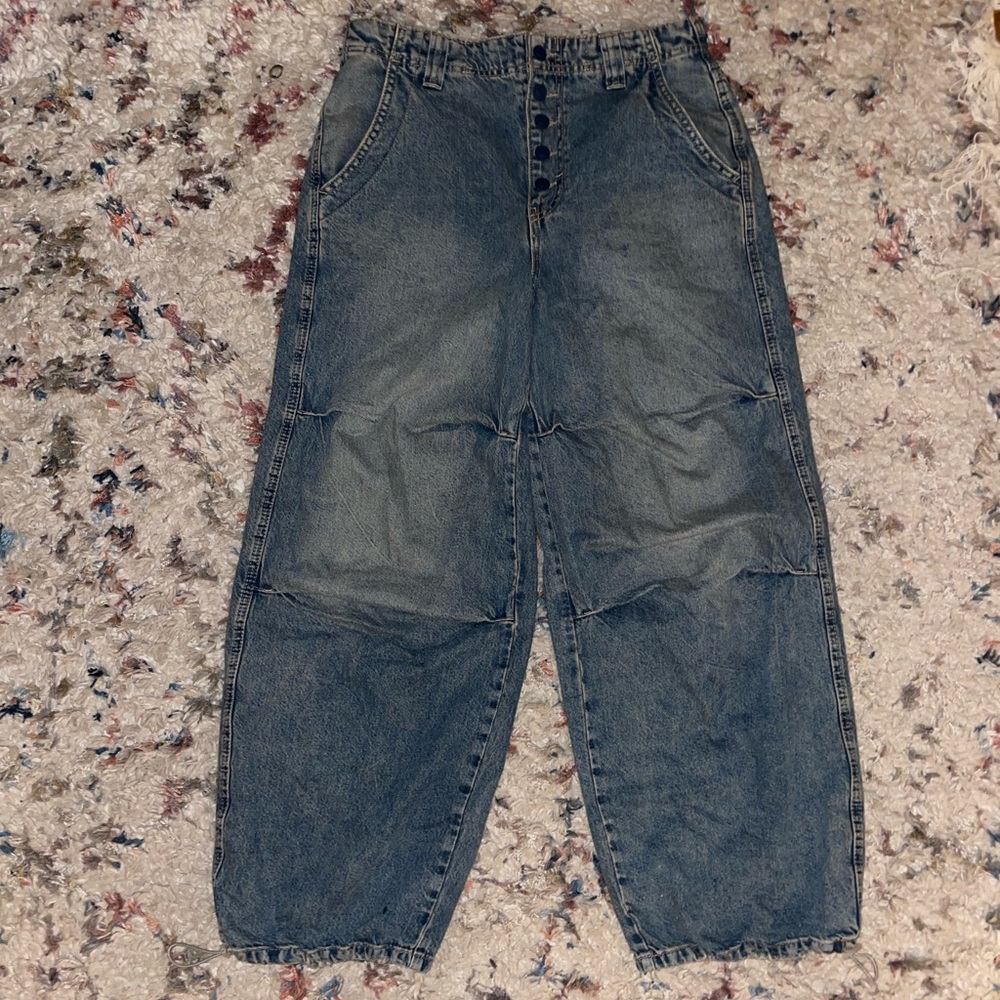 Vintage Blue Denim Jeans
